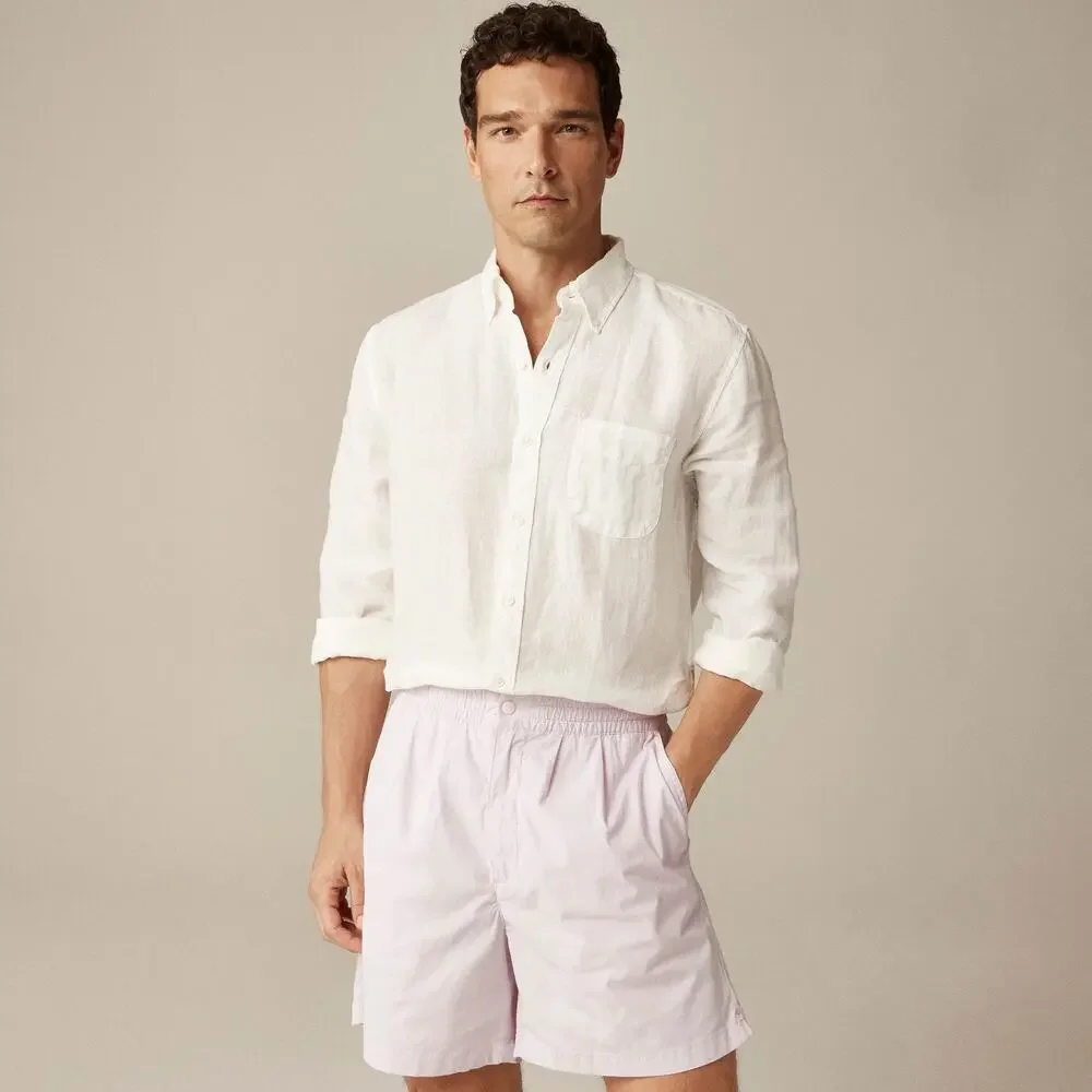 J. Crew Baird McNutt Irish linen shirt